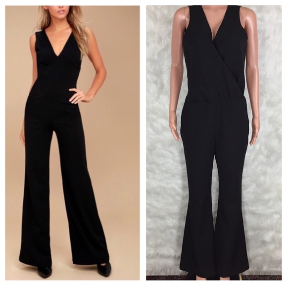 drew black jumpsuit